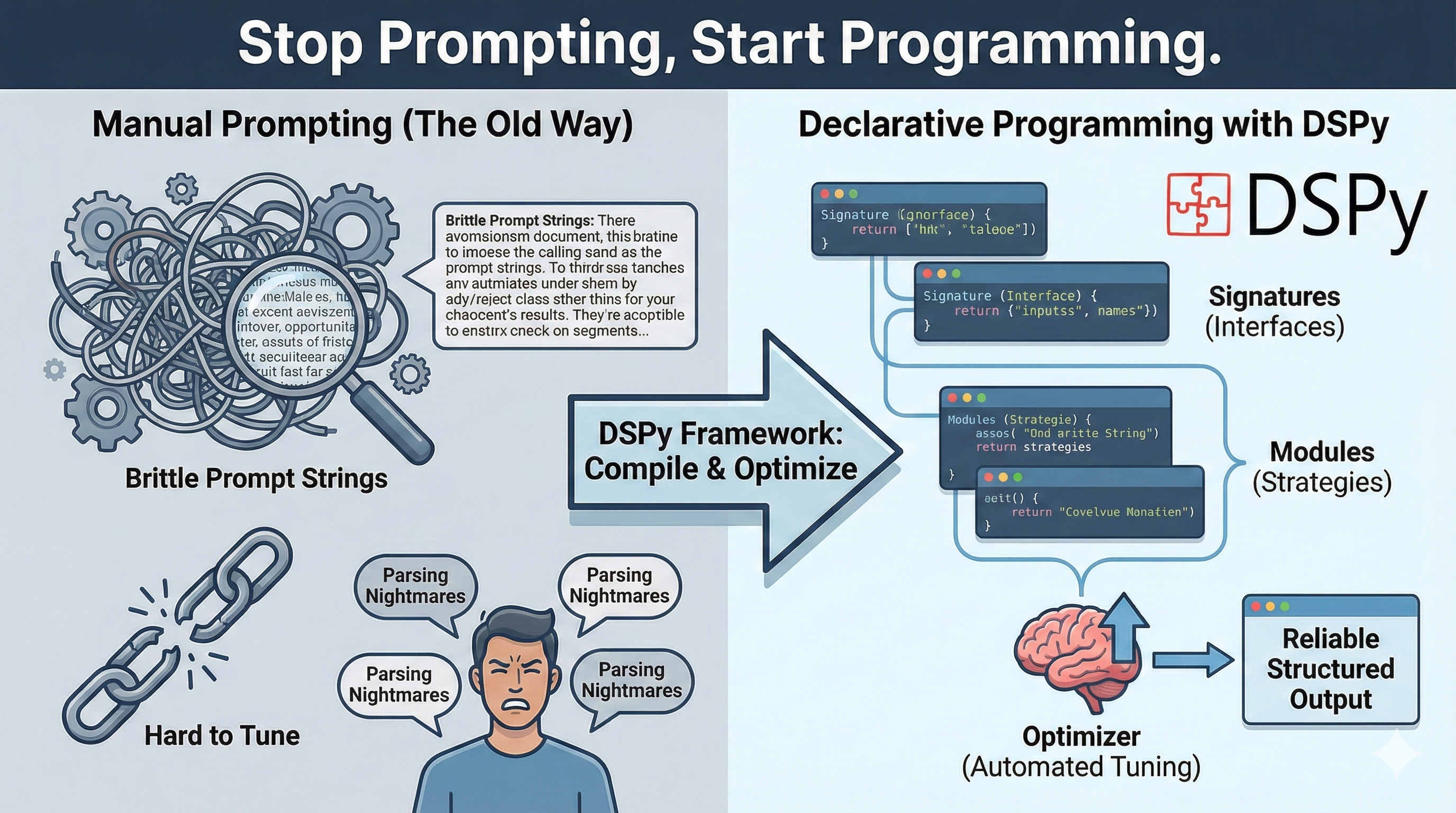Stop Prompting, Start Programming with DSPy