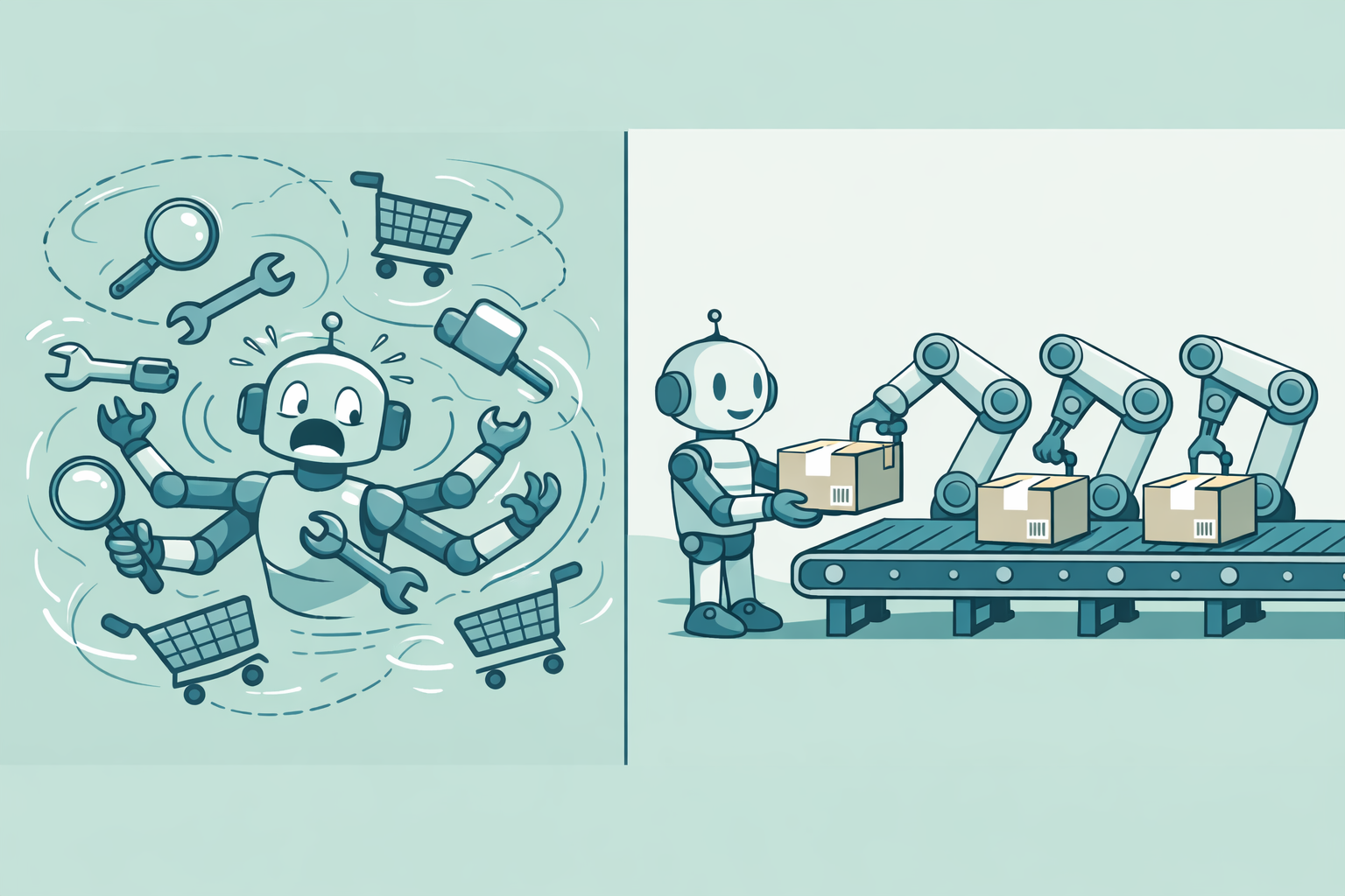 Agentic vs Workflow-based AI